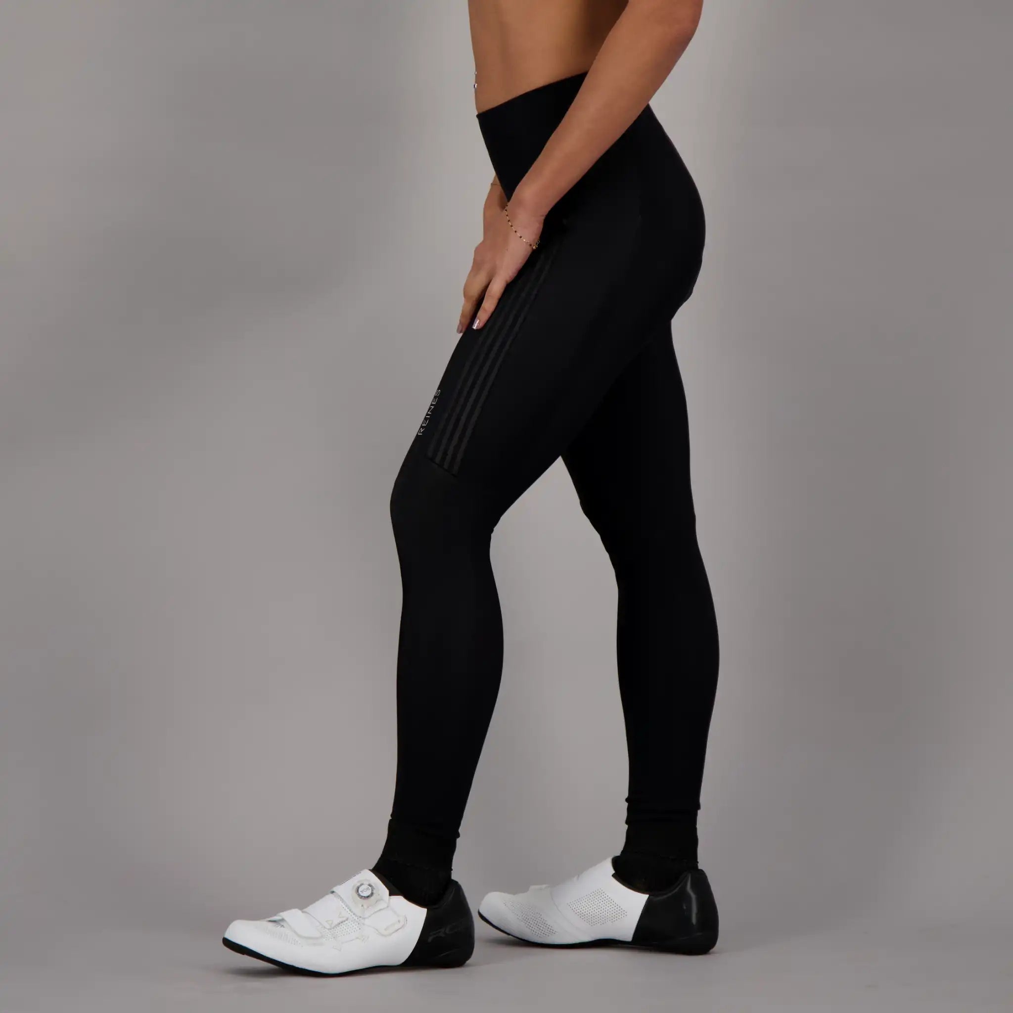 Cuissard Long Vélo Femme-Black Caldu