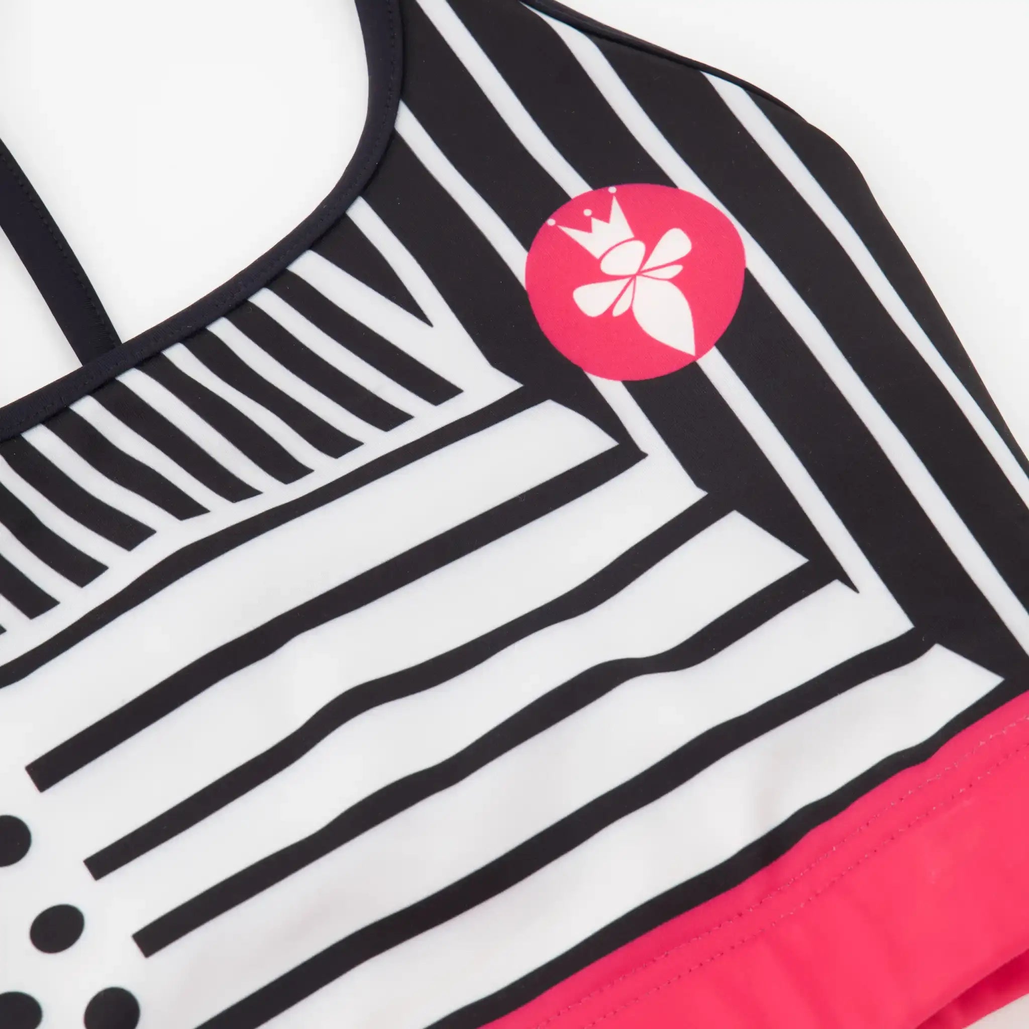Brassière Femme Cyclisme Strip and Dot