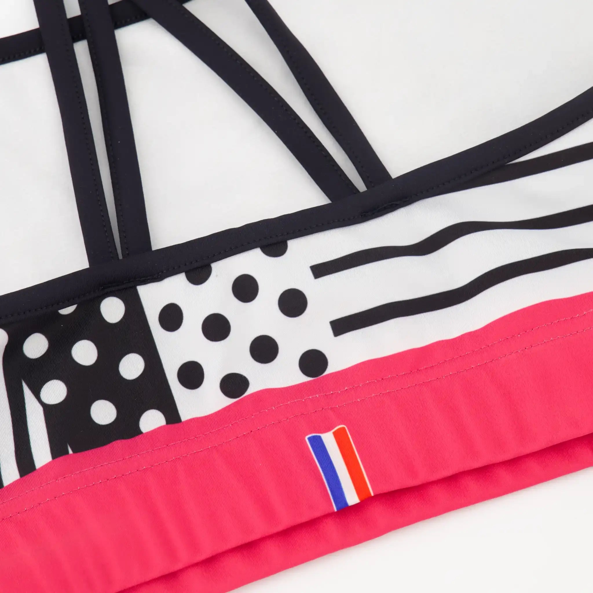 Brassière Femme Cyclisme Strip and Dot