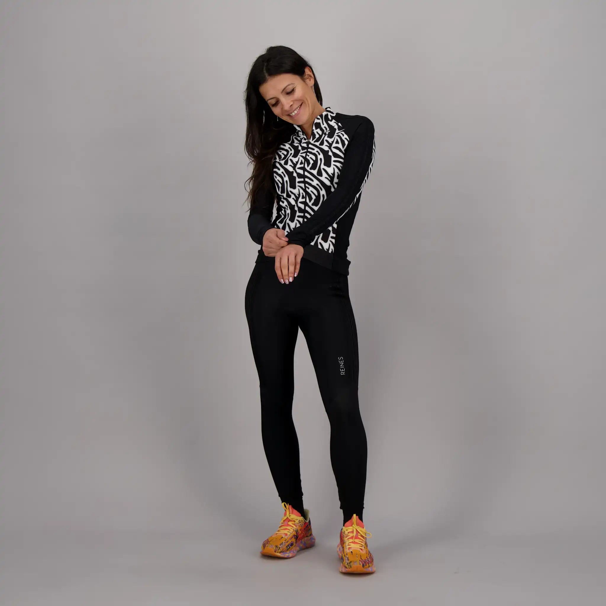 Tenue Vélo Femme Hiver-Black Caldu
