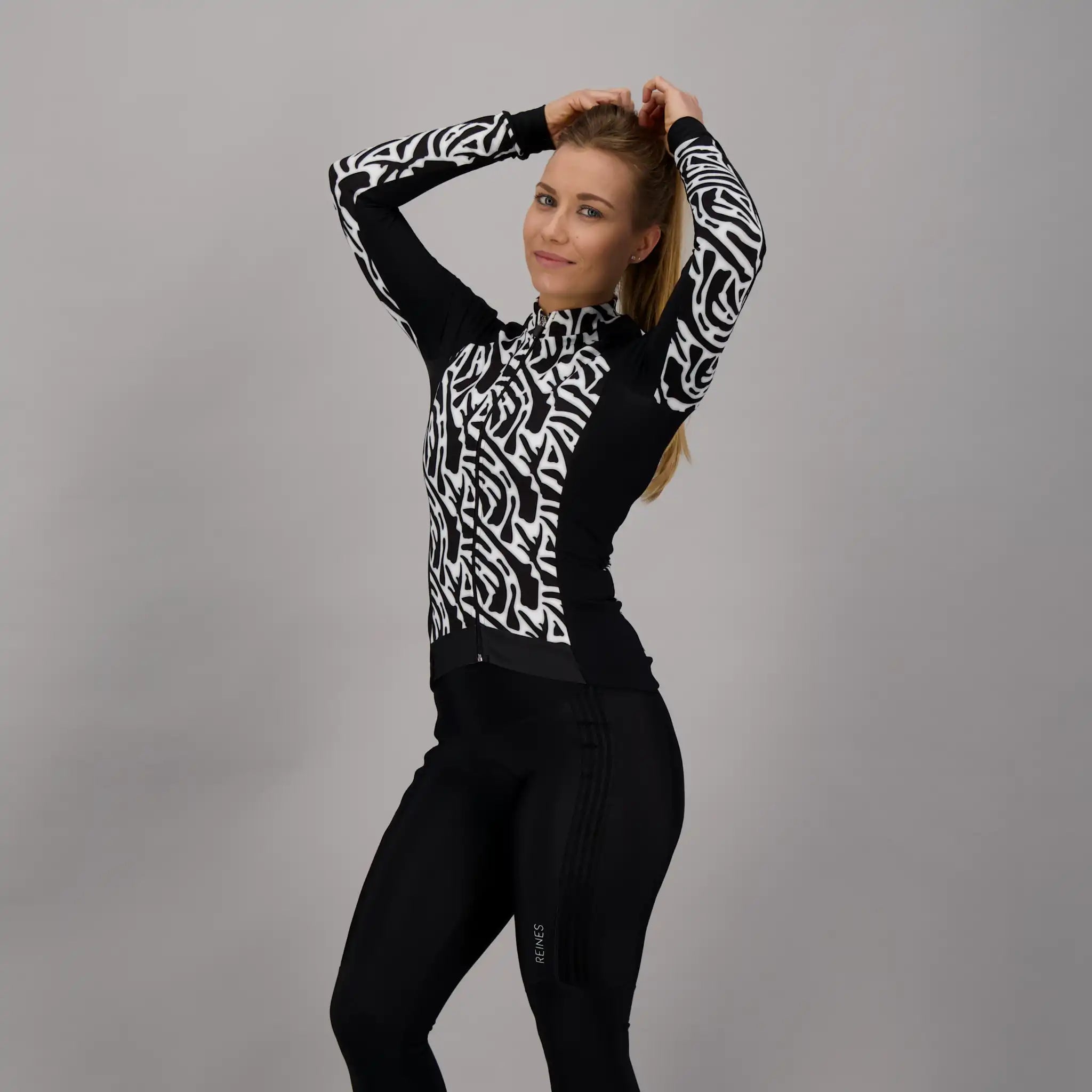 Tenue Vélo Femme Hiver-Black Caldu