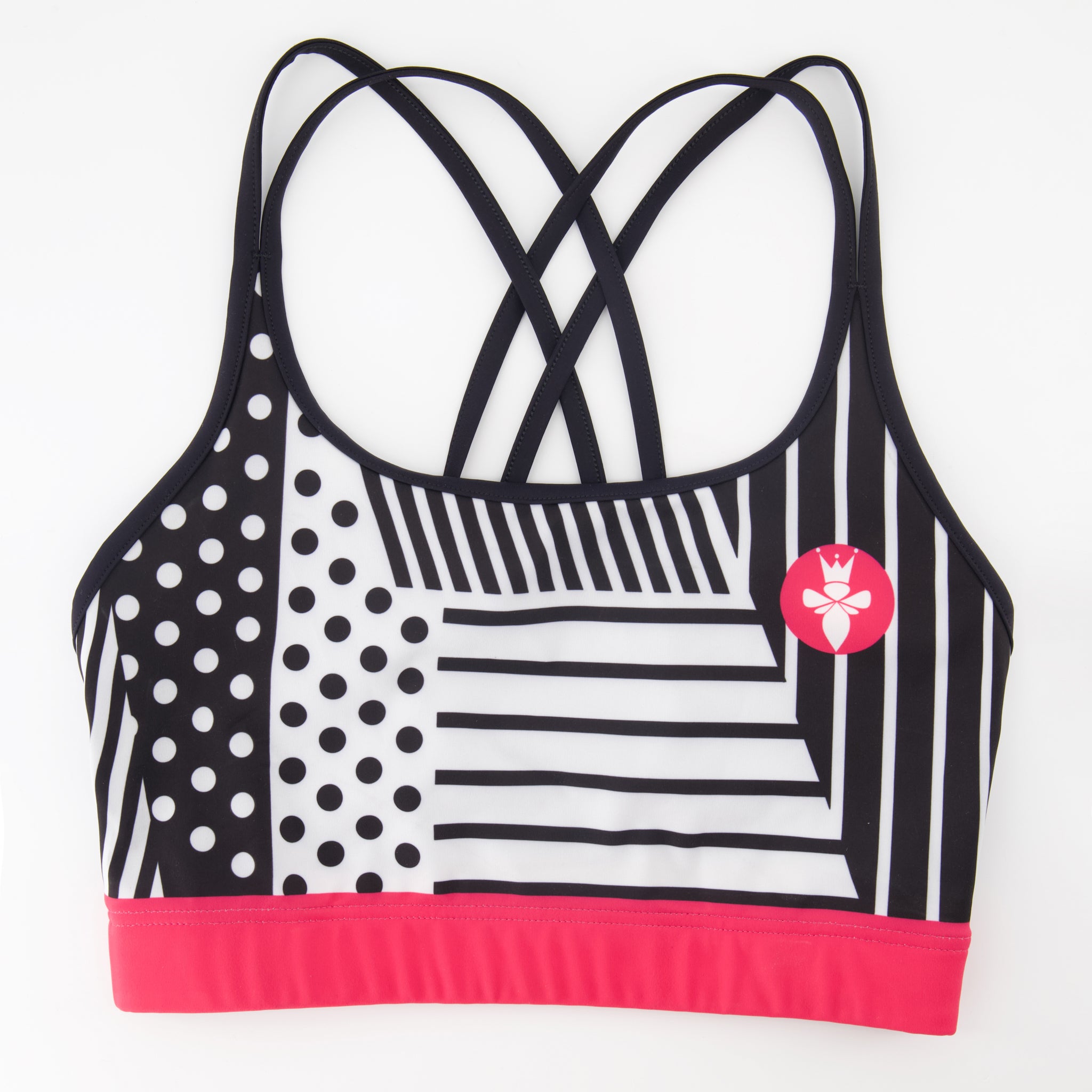 La brassière Red assure un maintien optimal et un confort inégalé lors des escapades à vélo.
