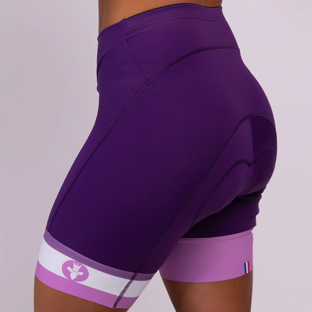 Cuissard Cyclisme Femme Purple