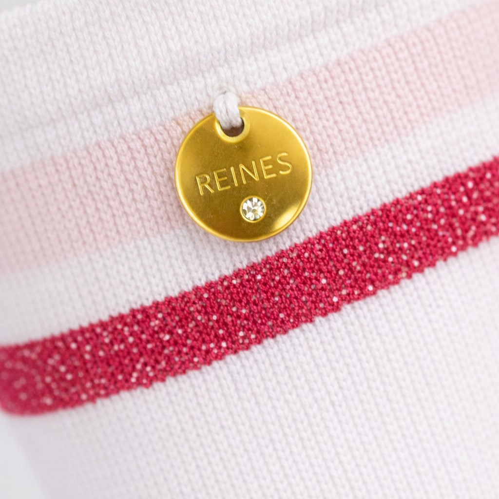 Chaussettes vélo femme roses Roska – Made in France