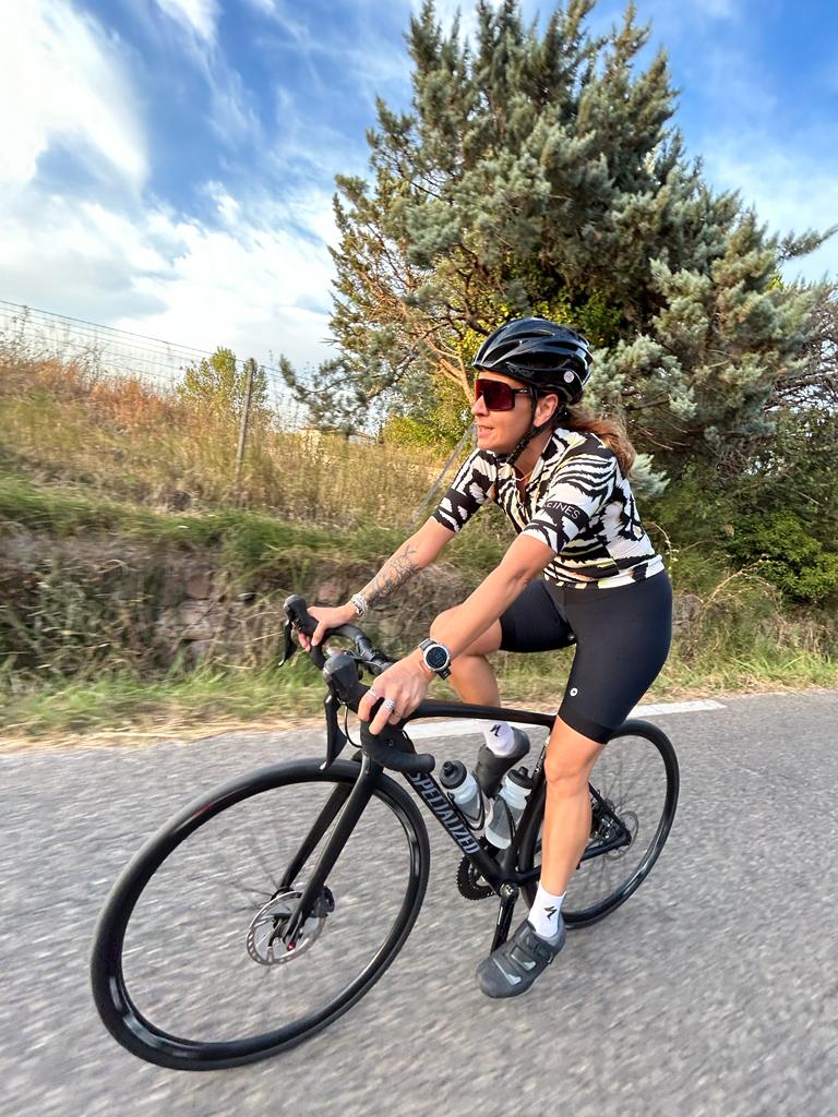 cycliste à vélo