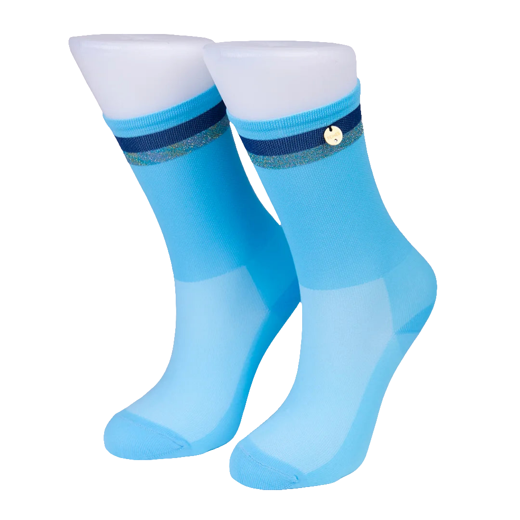 Chaussettes vélo femme Turquesa