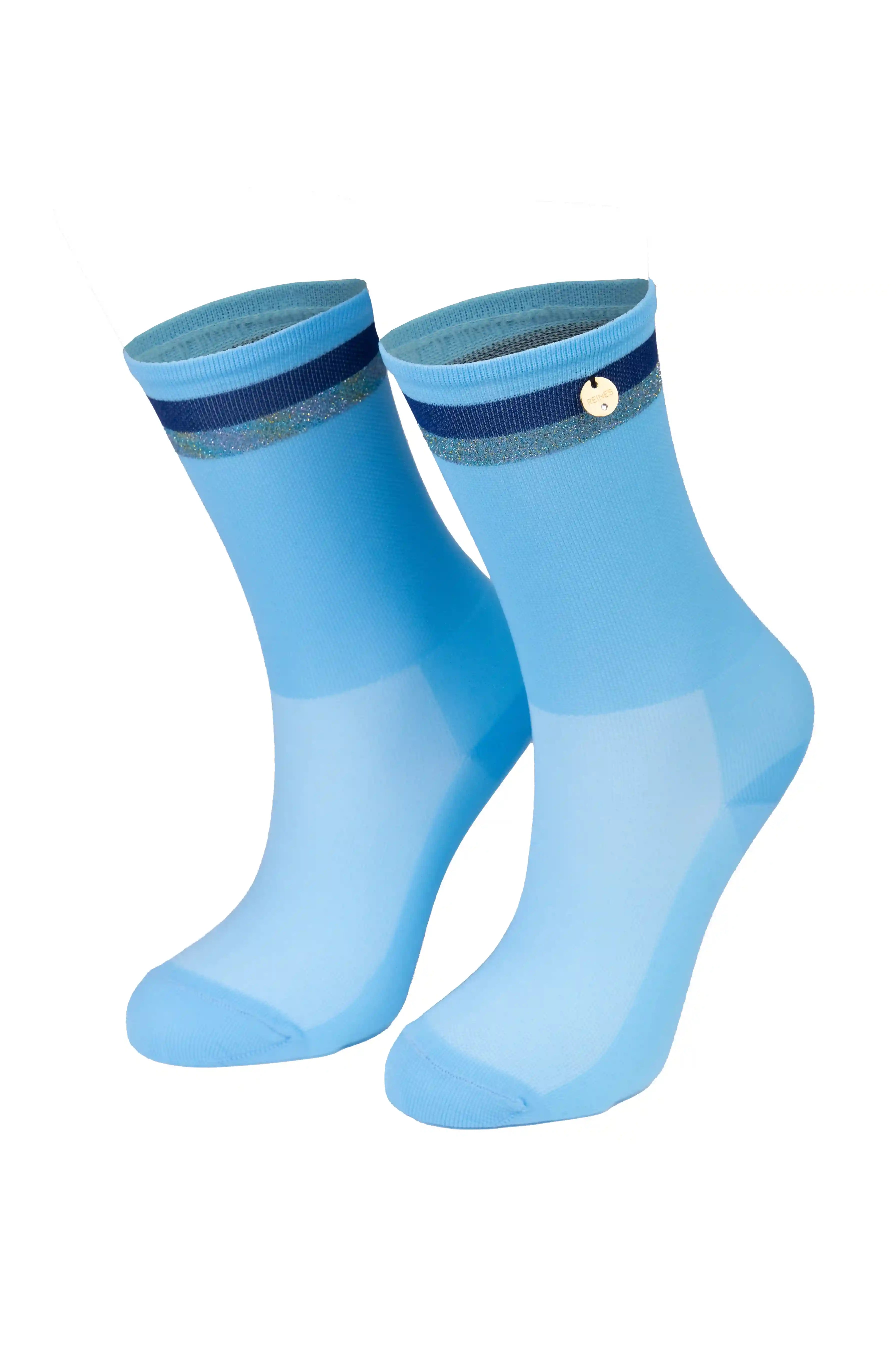 Turquesa women's cycling socks
