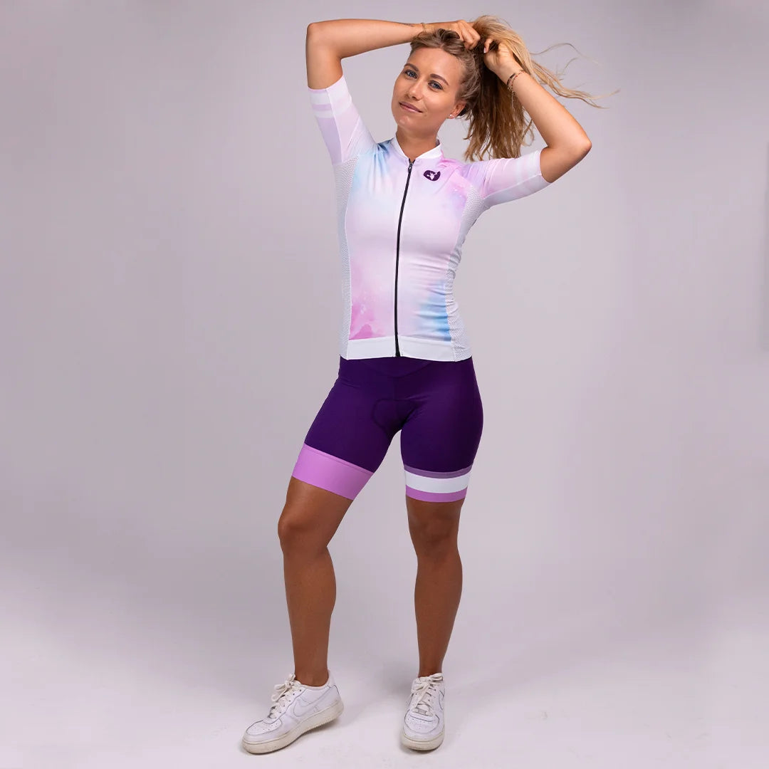 Tenue de Vélo Femme Purple